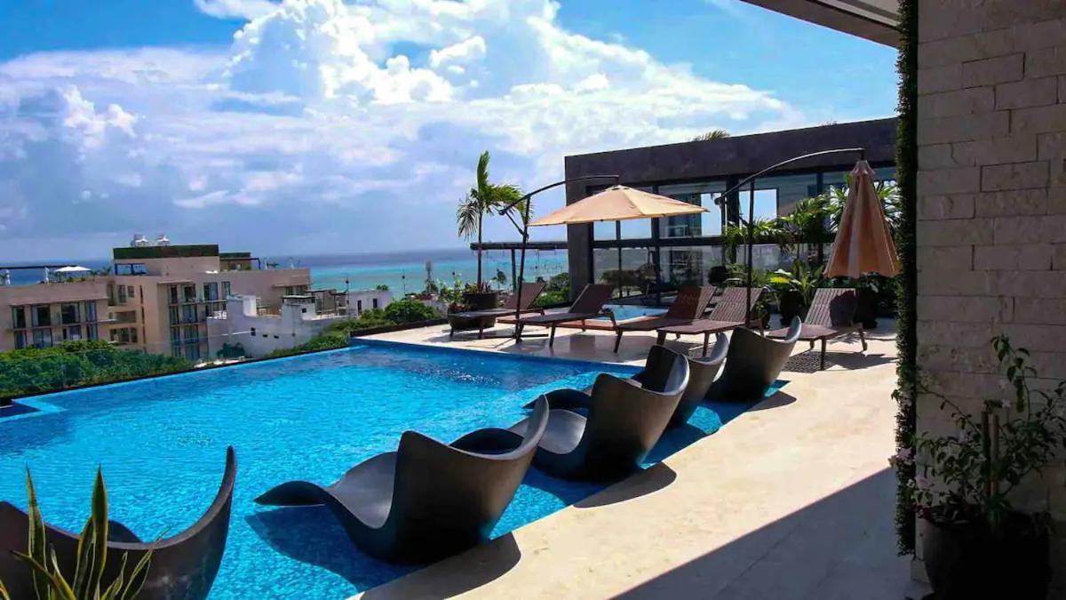 Stayon5A.Av.Penthouse With Privatepool Freeparking Playa del Carmen Eksteriør billede