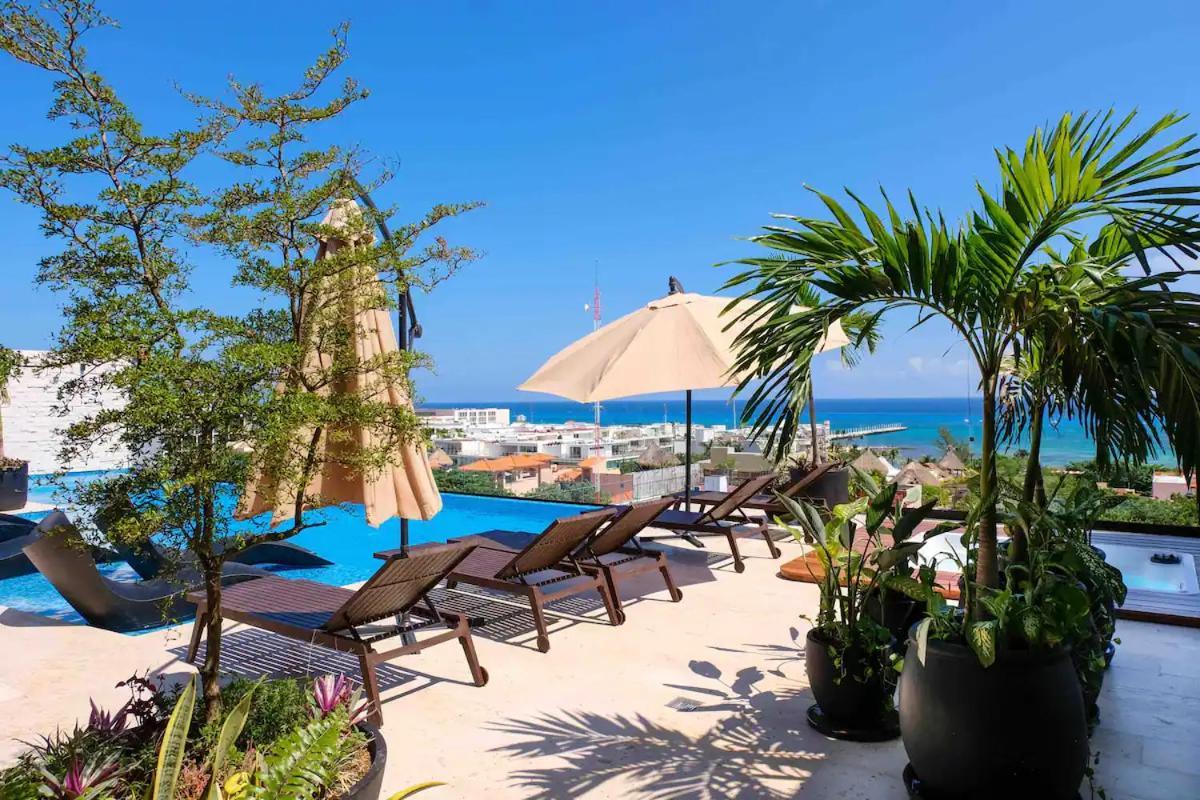 Stayon5A.Av.Penthouse With Privatepool Freeparking Playa del Carmen Eksteriør billede