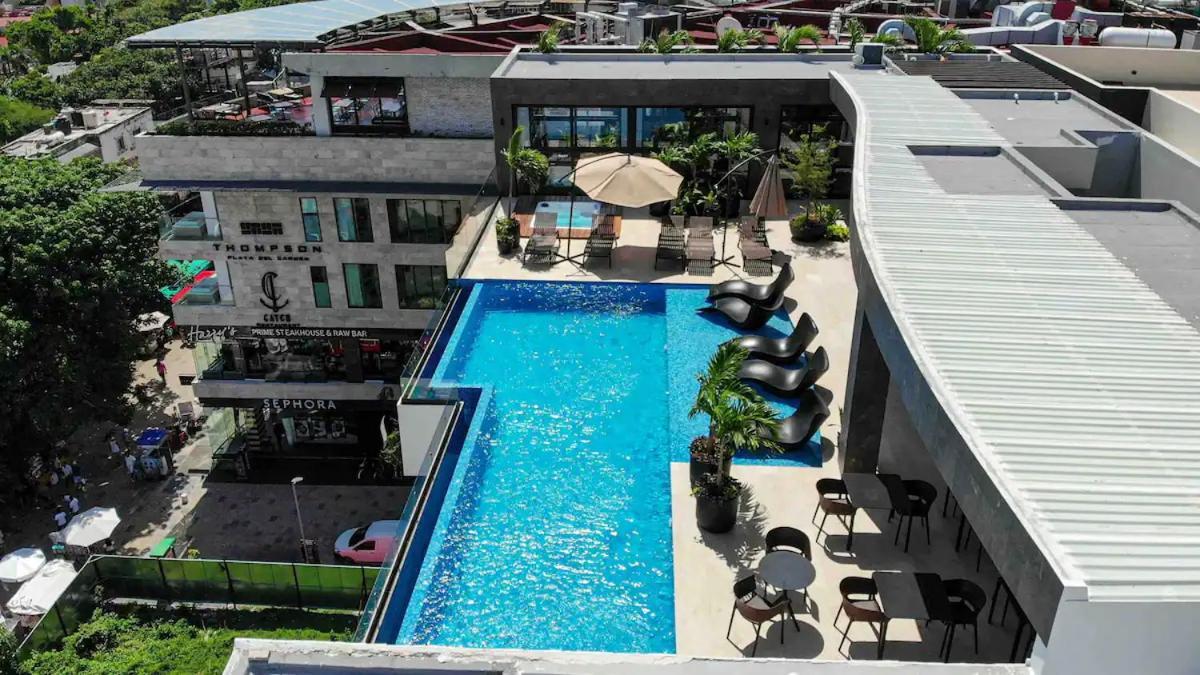 Stayon5A.Av.Penthouse With Privatepool Freeparking Playa del Carmen Eksteriør billede